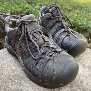 Keen Utility Flint II Steel Toe Work Shoes Sz 8
